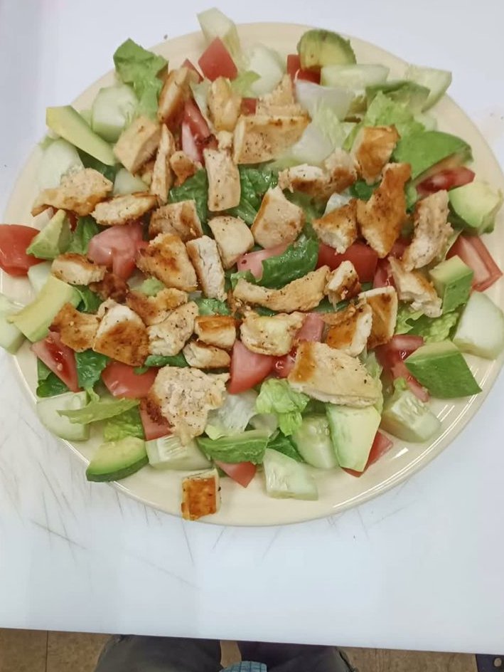 Chicken Salad Wrap - Chicken salad in a wrap.