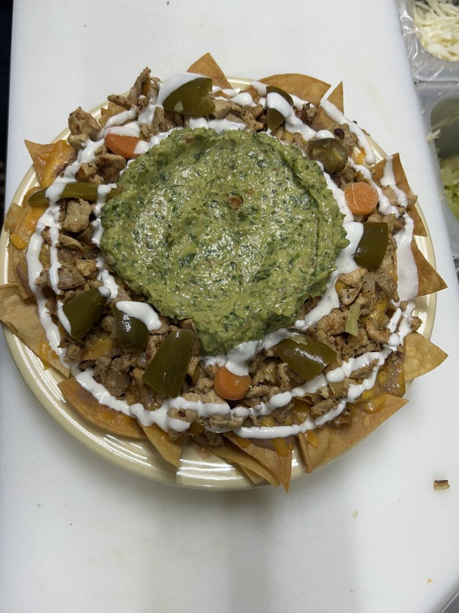 Nachos - Loaded nachos, your choice of meat.