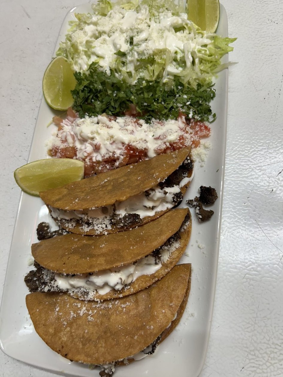 Hard Tacos - Order of 3 - crispy shells, your choice of meat.